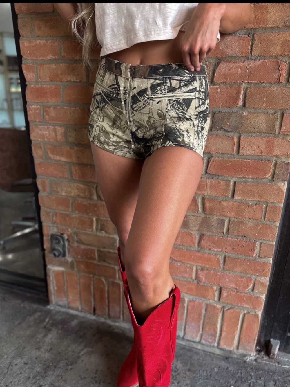 Wild Range Camo Micro shorts